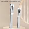 360 Degree Rotating Stainless Steel Nail Clipper With Anti Splash Design And Wide Blade For Thick Nails