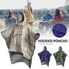Lazy Sleeping Bag Cloak Style Unisex Waterproof Portable Outdoor Camping Warm Lazy Sleeping Quilt Winter Travel Poncho
