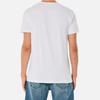 Hollister T-Shirts Men's White Crew Neck Moderate 324-368-1117-100
