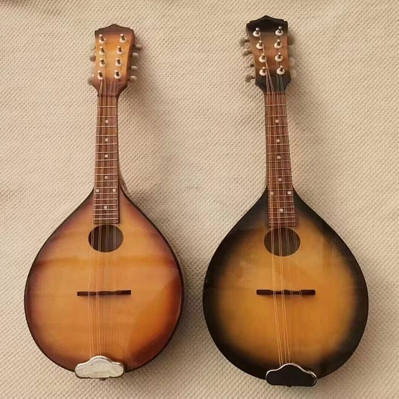 3.1x1.8inch Metal Mandolin Tailpiece Replacement Kit for 8 Strings Mandolins with Four Preinstalled Mounting Screw Holes