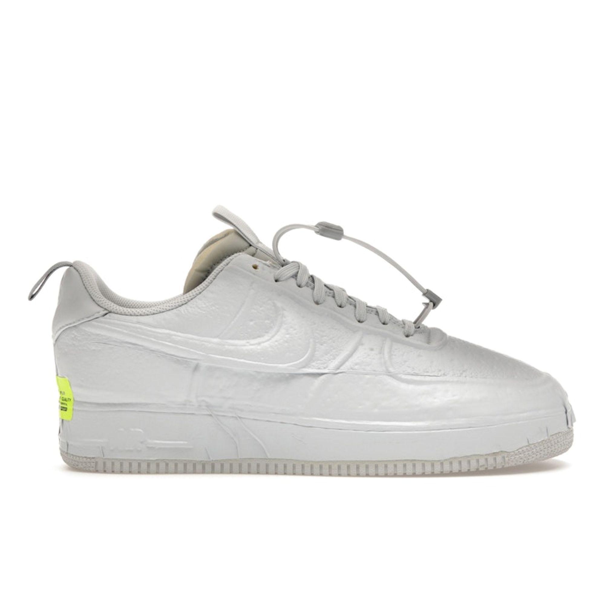

Nike Air Force 1 Experimental Pure Platinum Light Steel Grey Unisex Sneakers White DB2197-001 47.5