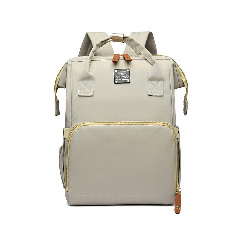 Schoolbag Mommy Bag Maternal and Infant Go Out Lightweight Backpack 1011 New Portable Large Capacity Multi-functional Fashion Mother
