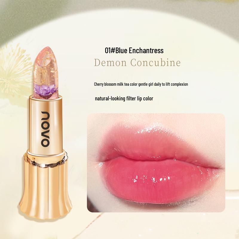 

AGAG Кристальная помада, меняющая цвет: Увлажняющий, Гидратирующий, Стойкий, Водостойкий, Термочувствительный, Не отпечатывается.