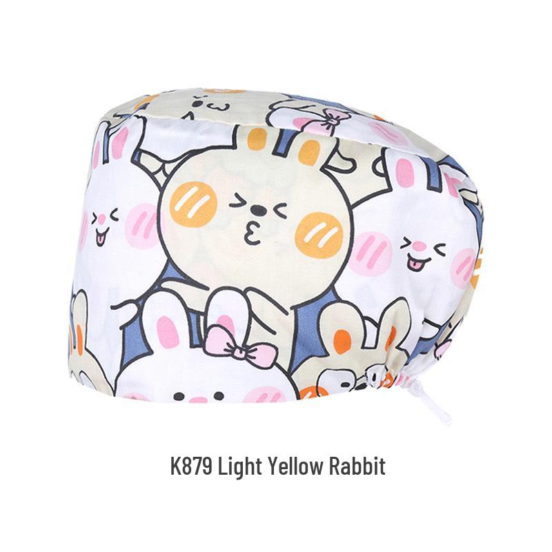 Oddychający Czysta Bawełna Czepek Chirurgiczny dla Lekarzy i Pielęgniarek