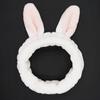 Lovely Women Girls Rabbit Ears Hair Band Shower Facial Cleaning Makeup Headband