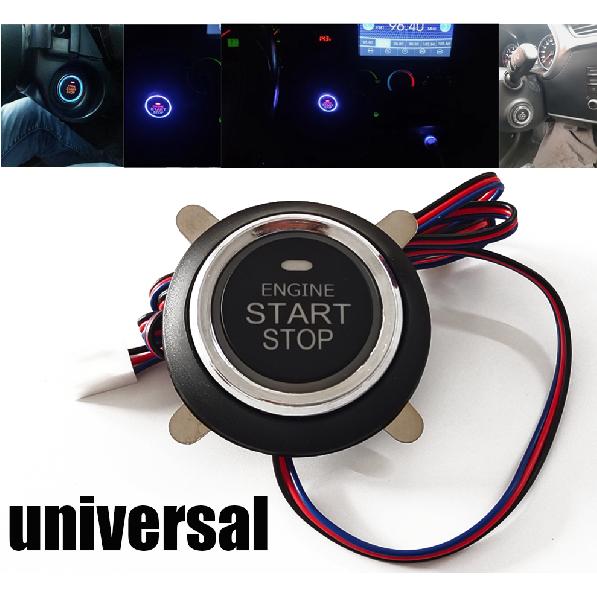 Universal 12V Car Engine Start Push Button Keyless Entry Ignition Starter Switch