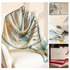Mulberry Silk Scarf Shawl 2in1 Women Long Neck Warmer Mom Fashionable