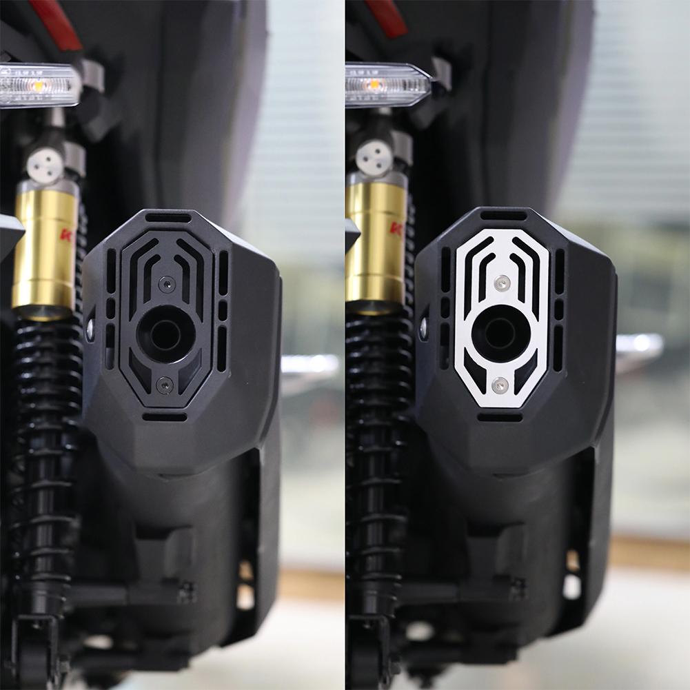 For HONDA ADV350 Motorcycle ADV 350 2025-2025 Exhaust Guard Pipe Tail End Decorative Cover Exhaust Tail Exhaust Cover Aluminum