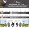 Men's 6-Piece Golf Glove Set, Suede-Like Synthetic Leather, Fiber Cloth, and Mesh Fabric, Soft, Breathable, Quick-Drying, Abrasion-Resistant, Washable