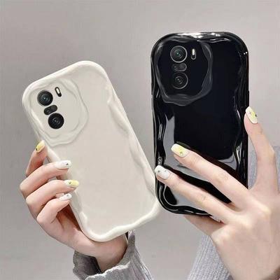 Mode effen kleur crème hoesje voor Xiaomi Poco F3 F4 F5 F6 X6 X5 X3 M3 M6 Pro C65 C61 C55 C50 Mi 11 12 13 Lite 14 12T Pro zachte transparante TPU telefoonhoes