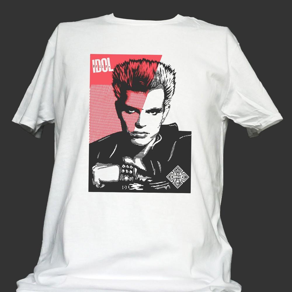 Billy Idol Punk Rock TSHIRT unisex S3XL Unisex T-Shirt XL
