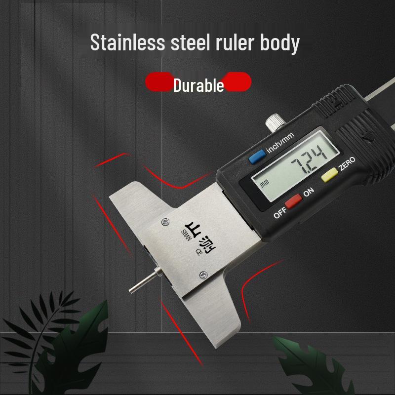 Shan Ce 0-30mm Digital Tire Tread Depth Gauge - Electronic Groove Measure Tool