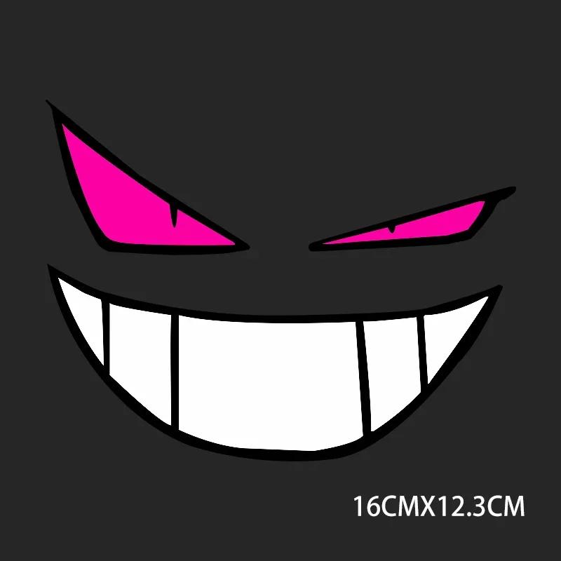 Cute Personality Funny Stickers Devil Reflective and Waterproof Effects Suitable for Car Truck Motorcycle Fuel Tank Caps