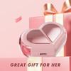 Heart-shaped Rotatable Wireless Bluetooth Earphones Stereo Sound Headphones Touch Control Earbuds Gamer Headsets gifts for girl