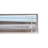 OSK CT-27 Sliding Antibacterial Chopsticks and Spoon Combination Set, 18cm, Long-tailed Tit Design, Dishwasher Safe, for Lunch Boxes