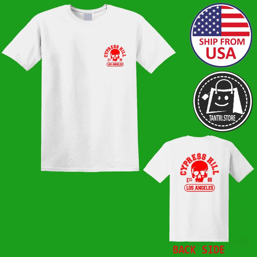 Cypress Hill Est. 1988 Men s White Size S to 5XL S