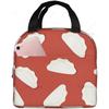 Borse Termiche per Pranzo Uomo Donna, Borsa Tote per Mantenere Cibo Caldo o Freddo, Lunch Box Riutilizzabile per Ufficio, Viaggi, Potluck, Cucina di Casa