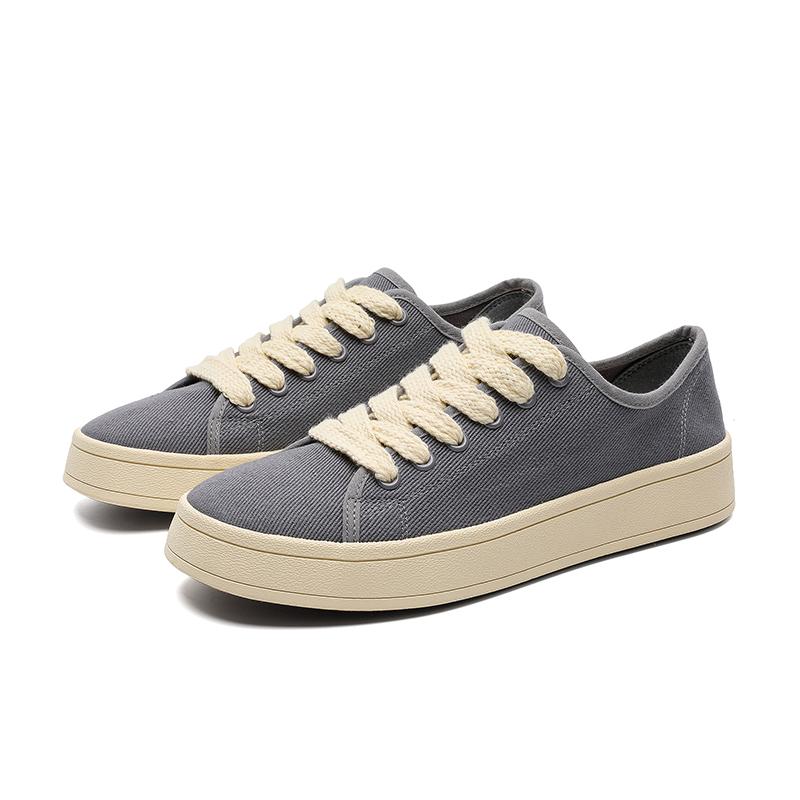 2025 Fashion Solid Color Men's Lace-Up Casual Shoes Low-Top Comfortable Daily Walking Shoe Breathable And  Anti -Slip Flat Shoes
