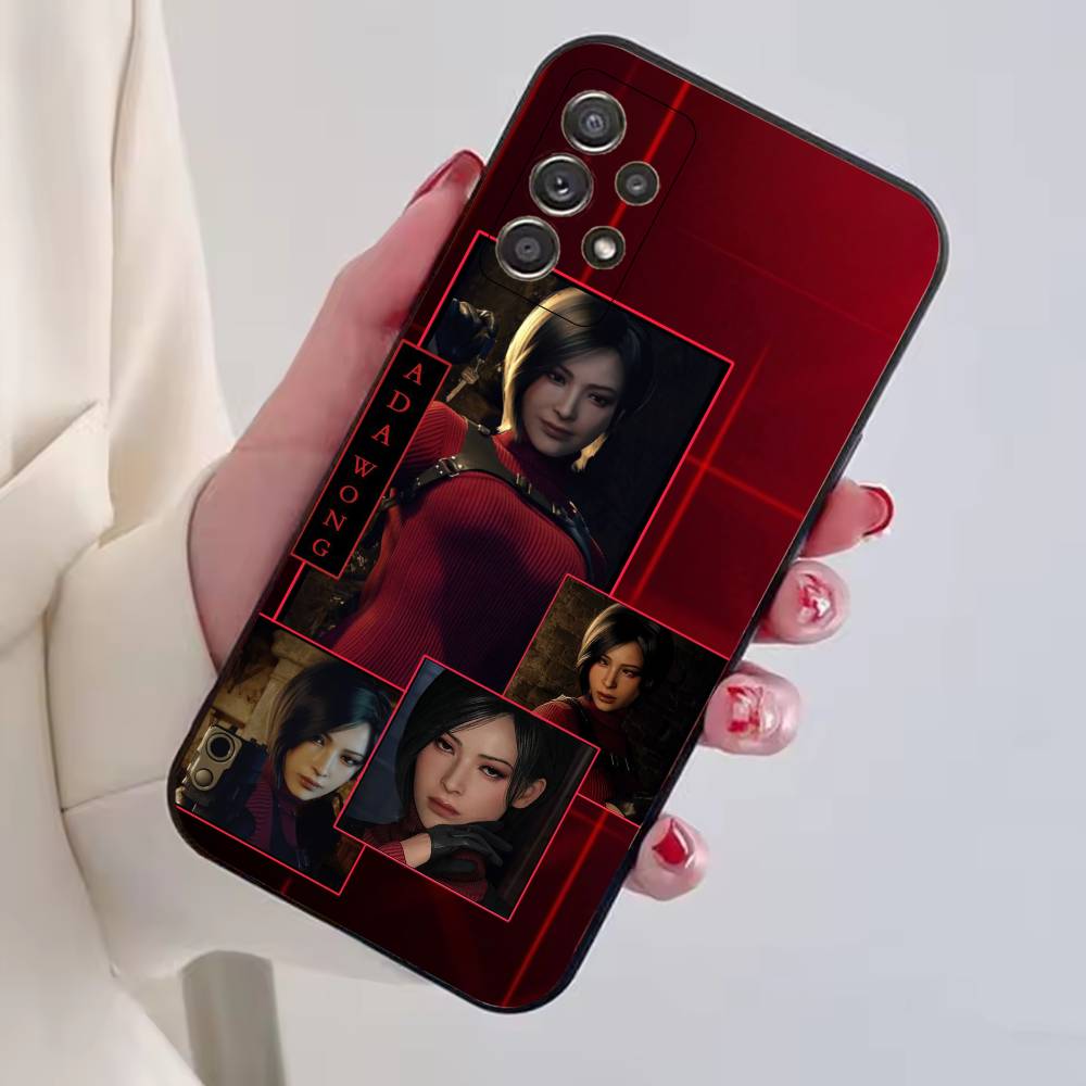 

R-Resident Ada wong E-Evils Phone Case For Samsung S25,S24,S21,S22,S23,S30,Ultra,S20,Plus,Fe,Lite,Note,10,Black Cover Samsung S20fe