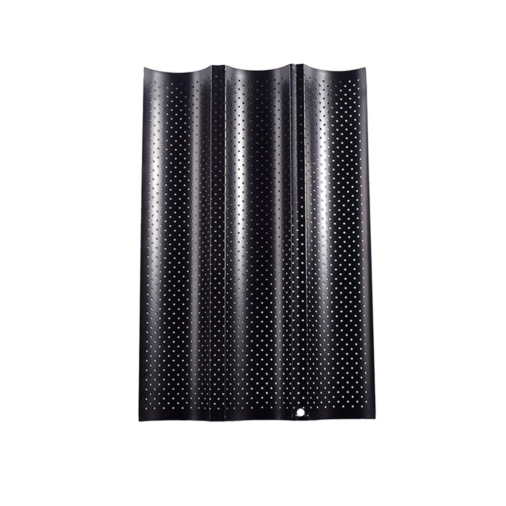 Nepřilnavý Perforovaný Plech na Pečení Francouzského Chleba Uhlíková Ocel Formy na Pečení Forma na Pečení Bochníku Kovové Formy na Pečení Chleba na Dort