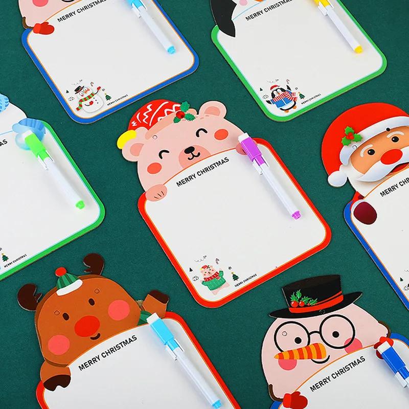 

Рождественский подарок для раннего образования, двухсторонняя доска для рисования граффити для детей, стираемая для начальной школы, доска для письма YLE240 M