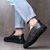 Herbst Freizeit Lederschuhe Herren Slipper Trendmarke Business Schuhe Slipper Flach Mann Sneakes Bequeme Mokassins Zapatos Hombre