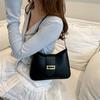 Fashion Pu Bag Shoulder Bag Texture Foreign Style Handbag Retro Small Square Bag Trend Versatile Messenger Bag