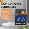 HT-12 Controlador Inteligente para Incubadora de Ovos Display Digital LCD Termostato Higrostato Controle com Sonda de Sensor de Temperatura e Umidade
