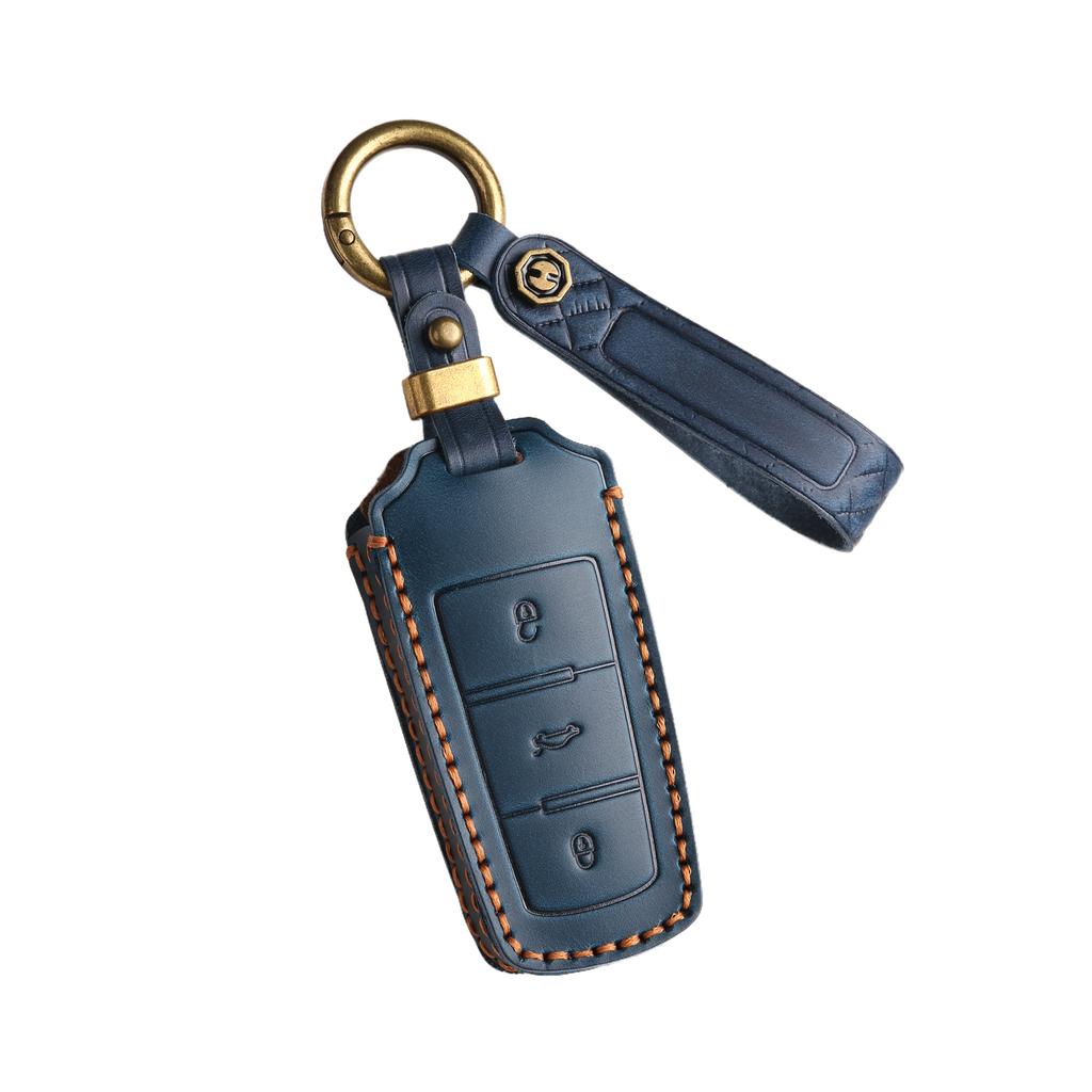 Aplicabil pentru husă cheie Volkswagen Maiteng B7 model vechi CC pornire cu un singur buton mașină 12/13/15/16 piele cu cataramă