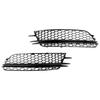 2PCS Front Fog Light Cover Bezel Bumper Grille 7911070549 4G0807681F Fit A6 4G C7 2012-2015