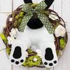 Easter Bunny Butt For Wreath,Easter Bunny Wreath Decorations,Easter Bunny Butt Wreath Kit,Easter Wreath Attachment Spring Home Door Wall Hanging Decor