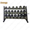 485kg Dumbbell Set with Storage Rack
