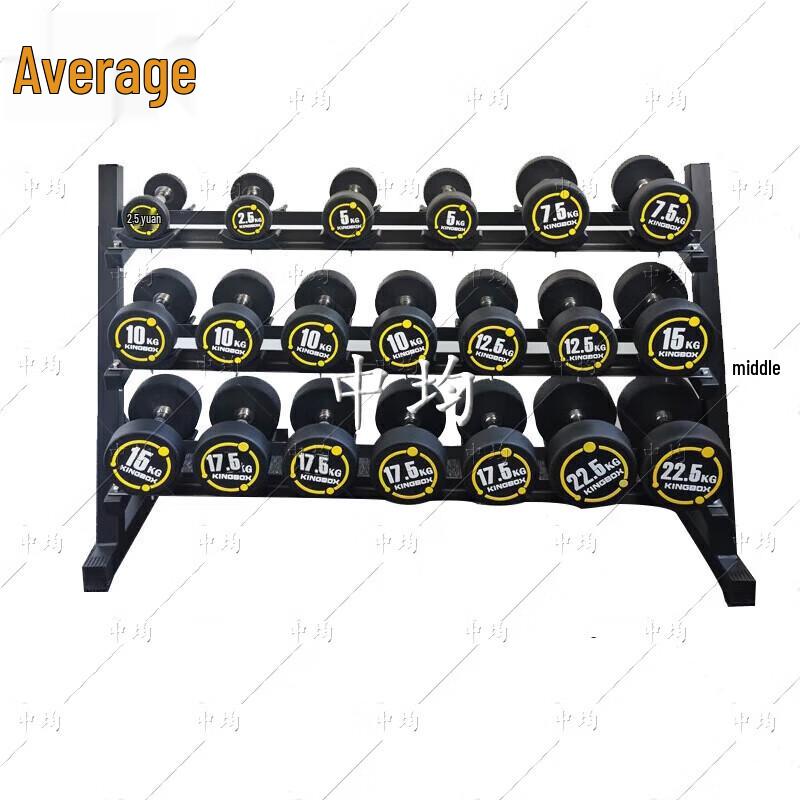 485kg Dumbbell Set with Storage Rack