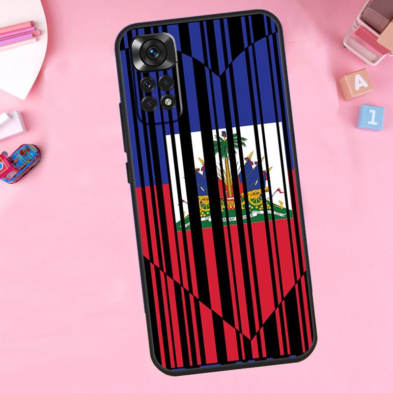 

Vintage Haiti Haitian Flag For Xiaomi Redmi Note 14 10 11 12 13 15 Pro Plus Phone Case For Redmi 15C 14C 10C 12C 13C 15 Redmi 12C