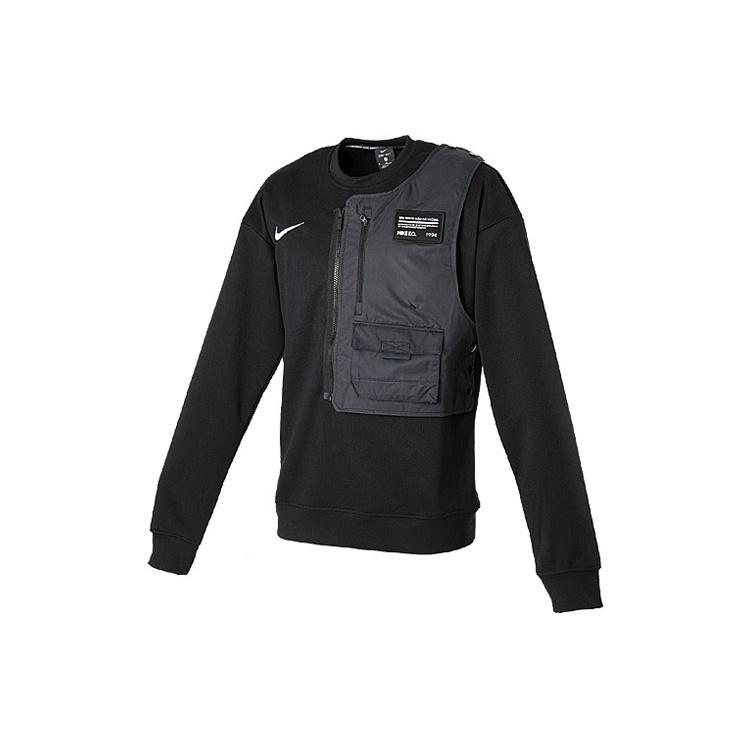 Nike FC Shell Long Sleeves T-Shirt Black Men s AQ0671-010 M