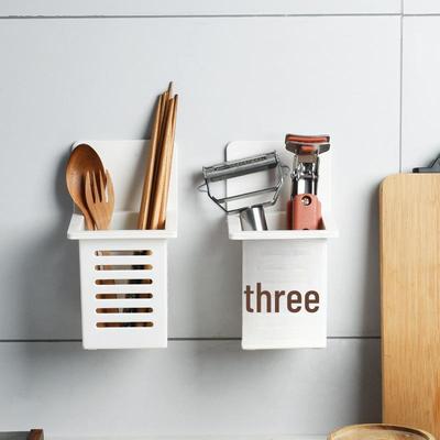 Wall-Mounted Chopstick & Spoon Storage Rack