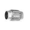 X Autohaux 51mm 58mm 65mm 76mm Stainless Steel Car Muffler Exhaust Flexible Pipe Tubing Universal Exhaust Joint