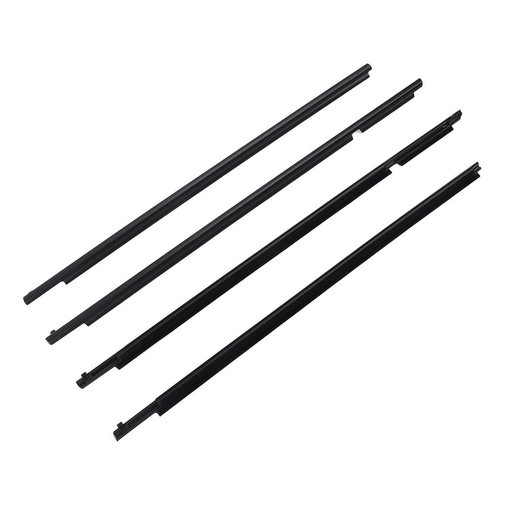 Car window rubber strips premium strips for front and rear wind and rain