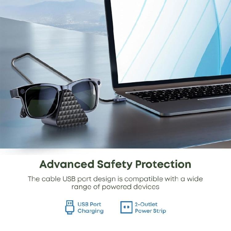 Universal Charging Dock for Ray Smartests Glass Digital Eyewears Rapid Power Transfer NonSlip Surfaces