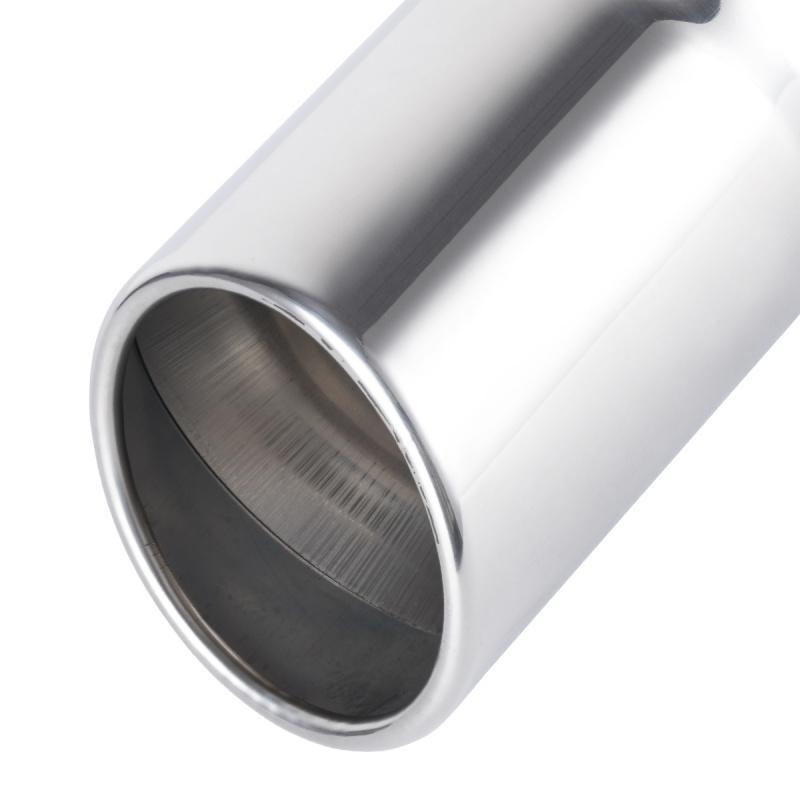 New exhaust tips pipes double thick liner stainless exhaust tail muffler throat universal car exterior parts auto accessories