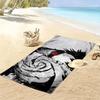 Obito Uchiha Masked Print Beach Towel, Large Soft Quick Dry Towel for Beach Camping Swimming