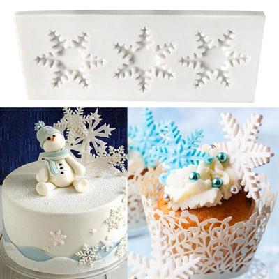 Snowflake Mold Food Grade Silica Gel Cooking Tools