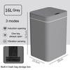 14L/16L Intelligent Electric Garbage Storage Bucket Smart Induction Trash Can with LED Light Automatic Dustbin Bin for Kitchen Sensor