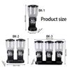 Sturdy Food Dispenser with Sealed Lids Designs for Dry Goods Storage Preservation
