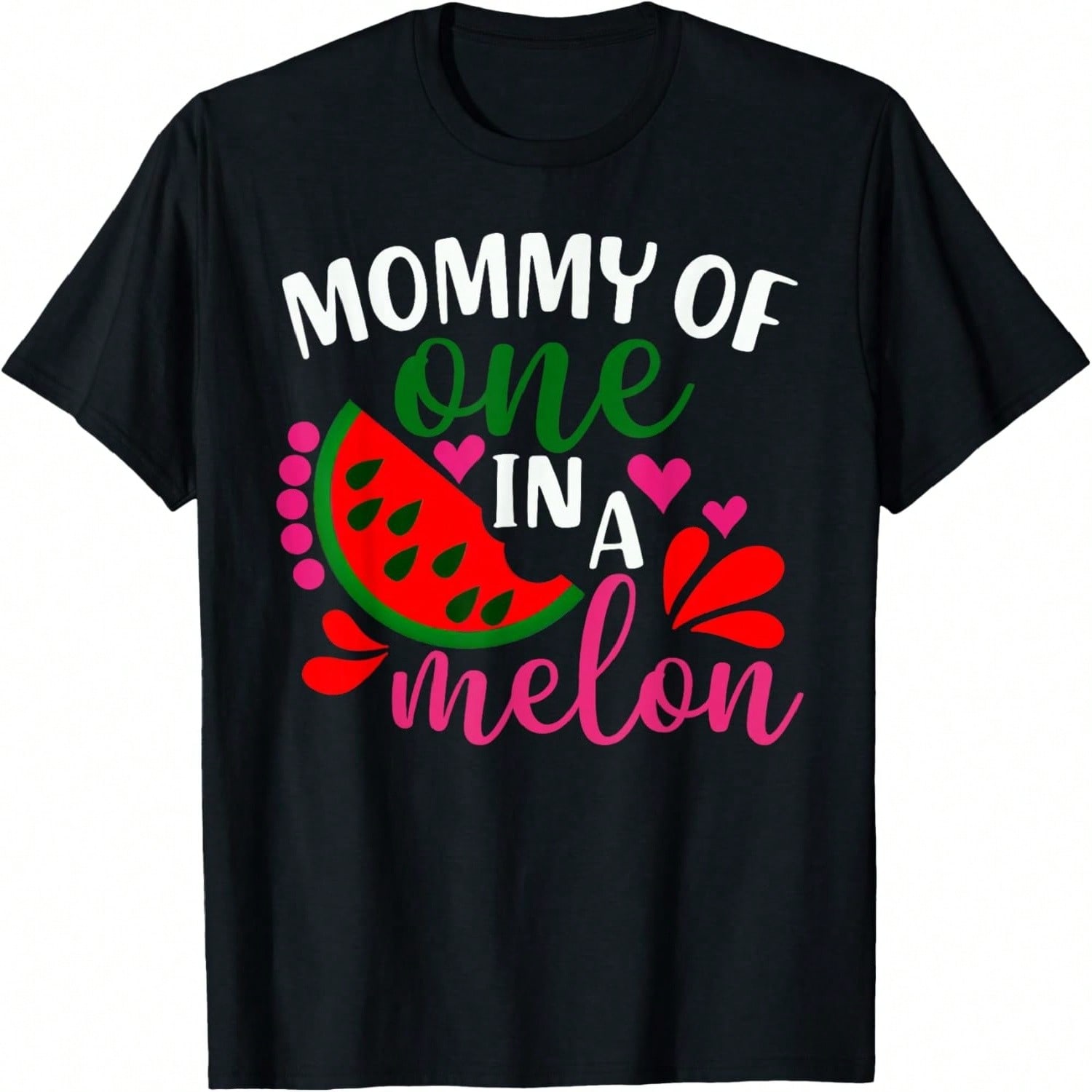One In A Melon Cousin Watermelon T-Shirt S разноцветный