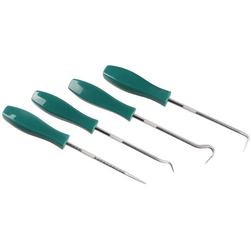 4Pcs Car Auto Vehicle Oil Seal Screwdrivers Set O-Ring Seal Gasket Puller Remover Pick Hooks Car Repair Disassembly Tools