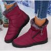 Fashion Women Watarproof Ankle Boots for Women Winter Shoes Keep Warm Snow Boot Female Zipper Botines Winter Light Sneakers Botas Mujer