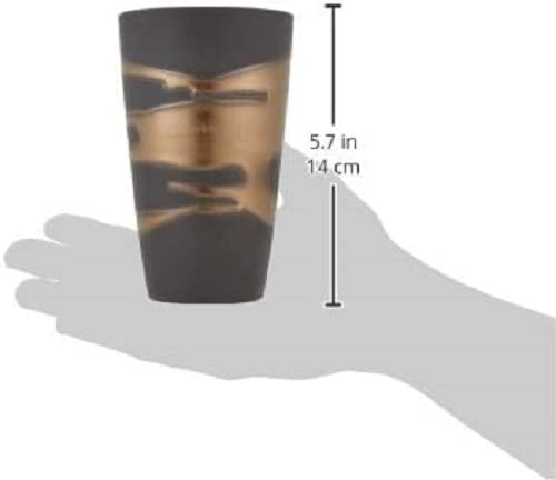 Sada 2 pivní kelímků, zlaté a stříbrné, pěnivé, průměr x výška 14 cm, 500 ml, porcelánové nádobí Mino, v dřevěné krabičce, hmotnost 8,5 l