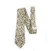 Fashionable Leopard Print Neck Tie For Men And Women Unisex Decorative Tie For Office And Party Gathering Accessory