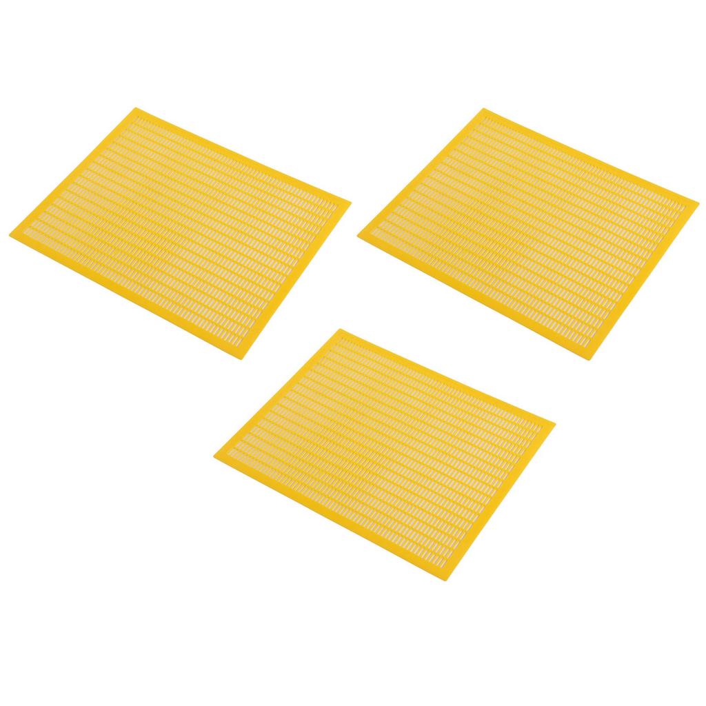 3pcs Plastic Bee Queen Protect Excluder Trapping Grid Net Tool Beekeeping Separated Bee Queen Board